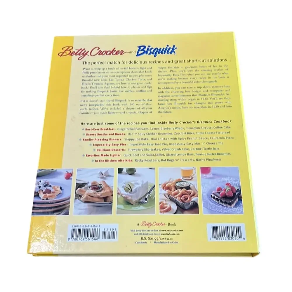 Betty Crocker Bisquick Cookbook